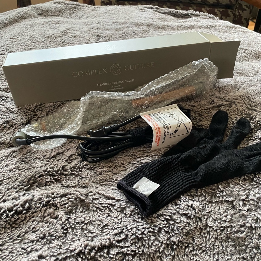 COMPLEX CULTURE 1 INCH Titanium Curling Wand